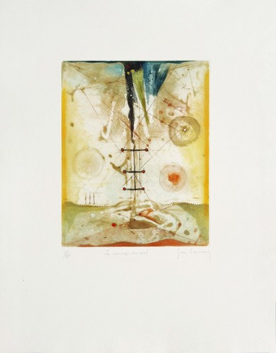 René carcan gravure etching - carcan,