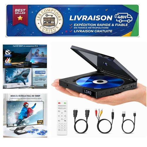 Mini lecteur dvd - mini,
