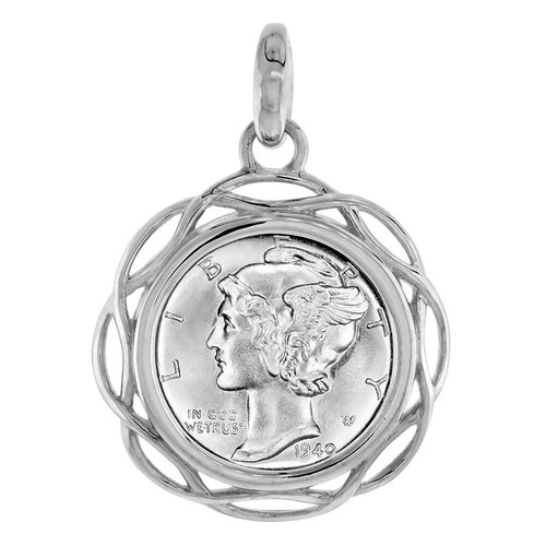 Argent sterling tressé - mm,