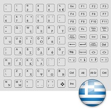 Autocollants de Clavier Grèce