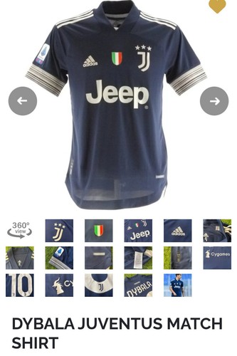 Paolo dybala match shirt - paolo,