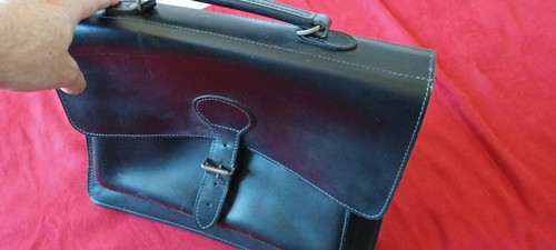 Porte document cuir refente - document,