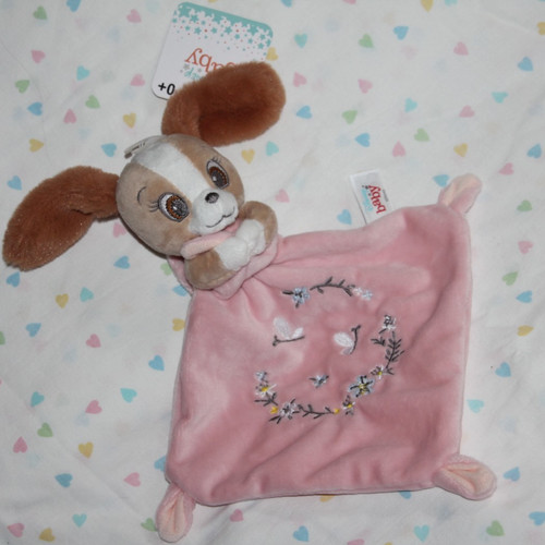 Doudou disney baby belle chien - doudou,