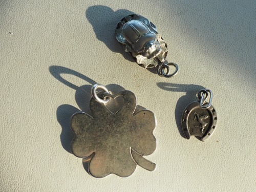 Lot pendentifs vintage porte - lot,