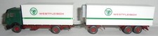 Wiking Mercedes Remorque À Bagages "Westfleisch" Échelle H0 #F6#