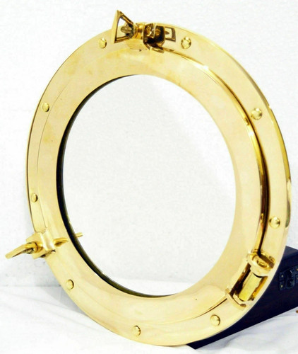 Miroir bateau laiton - en,