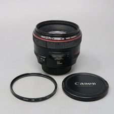 Canon EF 50mm f/1.2L USM Lens - plus Filter