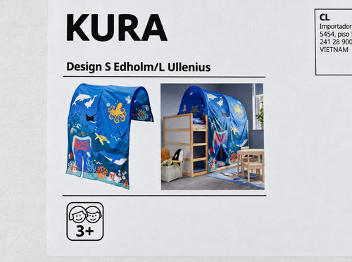 Ikea kura lit enfant tente - kura,