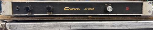 Crown d60 power amp - crown,