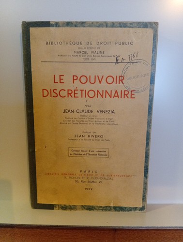 Livre droit pouvoir - le,