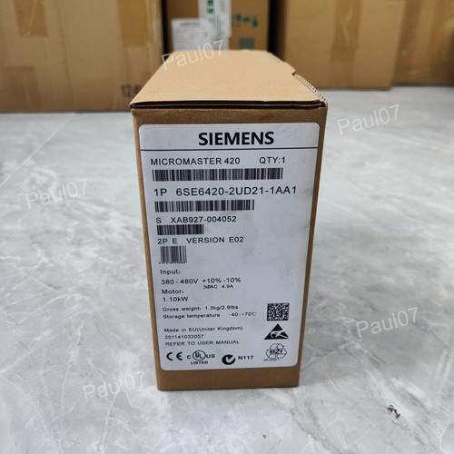 New siemens 6se6420 - new,