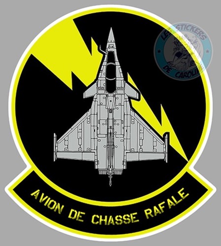 Sticker escadron chasse - escadron, de