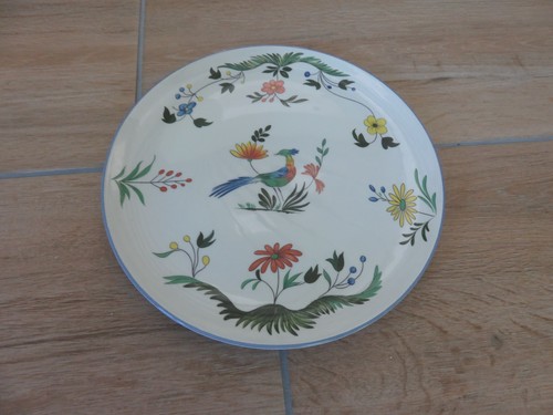 Gien oiseau paradis plat 26 - paradis,