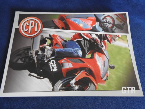Catalogue depliant cpi scooter - depliant,