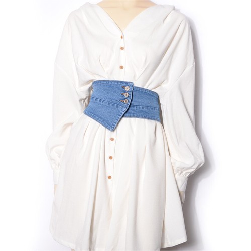 Jean femmes large - jean, ceinture