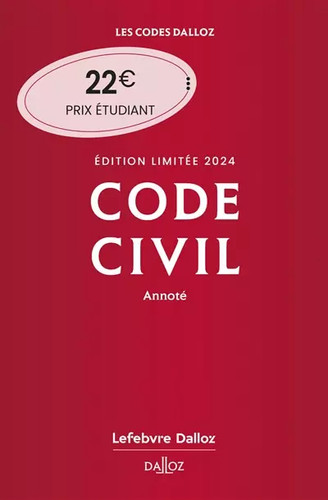 Code civil 2024 annoté