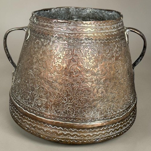 Ancien grand chaudron - , oriental