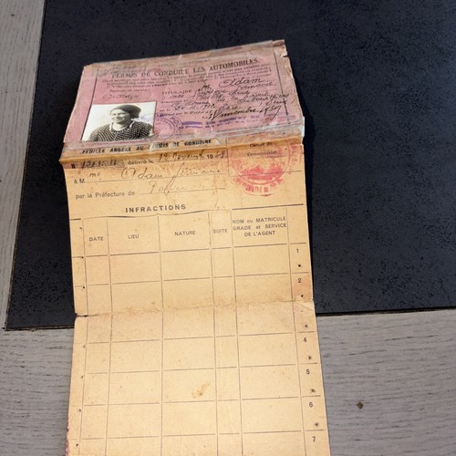 Ancien permis conduire - permis,