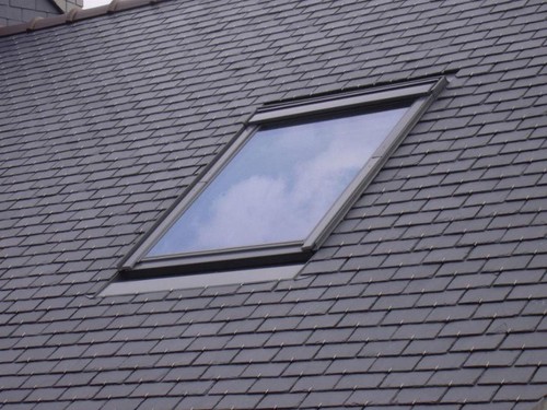 Raccord pour ardoises gris - pour,