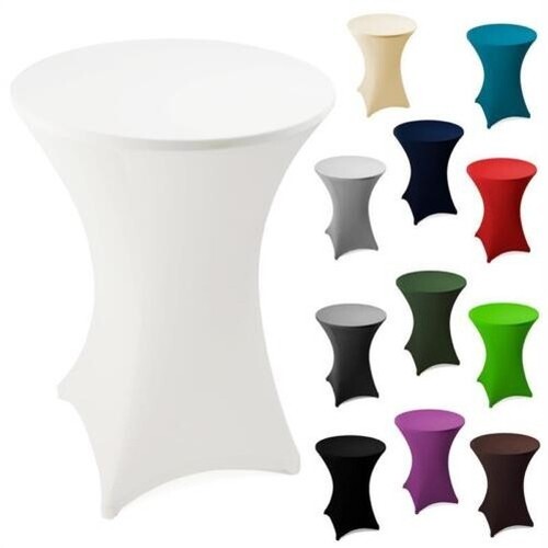 Housse table haute stretch - housse, de