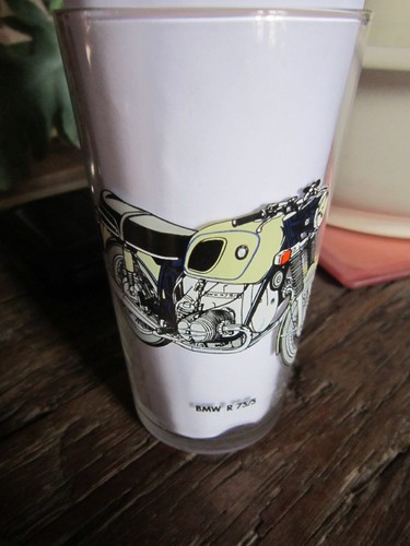 Ancien verre vintage moutarde - ancien,