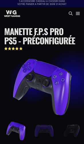 Manette ps5 west gaming - pc/ps5, pro