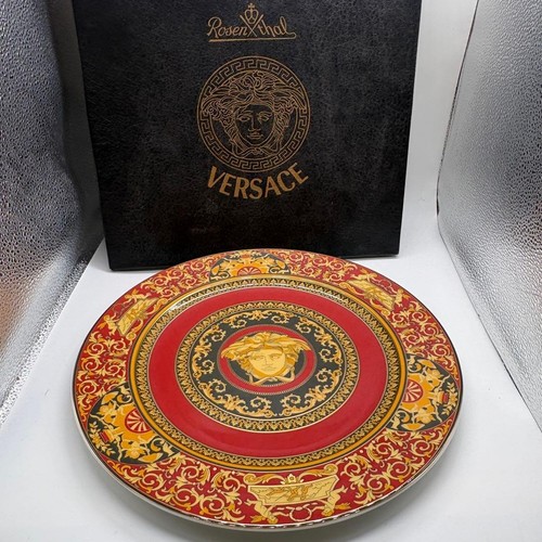 Grand plat rosenthal versace - plat,