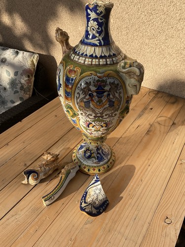 Grand vase restaurer - grand,