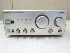 ONKYO A-907X Integrated Stereo Amplifier Transistor Silver from JAPAN Used