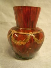 ANCIEN VASE PATE DE VERRE