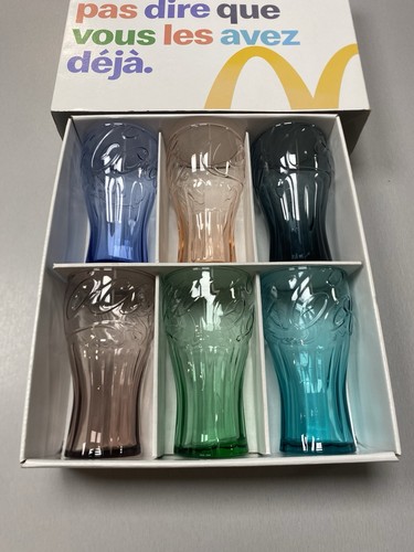 Lot verres coca - coca-cola, coffret