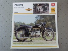 Fiche Photo Moto :UNIVERSAL