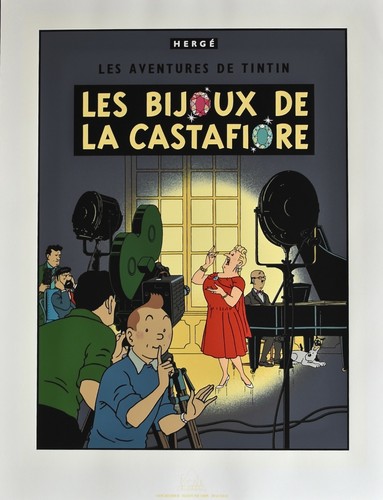 Hergé tintin sérigraphie - .,