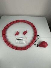 Infinity Hoop Hula Hoop Fat Burning All In One Exercise 28 Links Pink