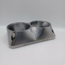 T6 Turbo Transition Flange Dual 2.5" 3.64" x 2.5" Port  MADE IN USA NEW