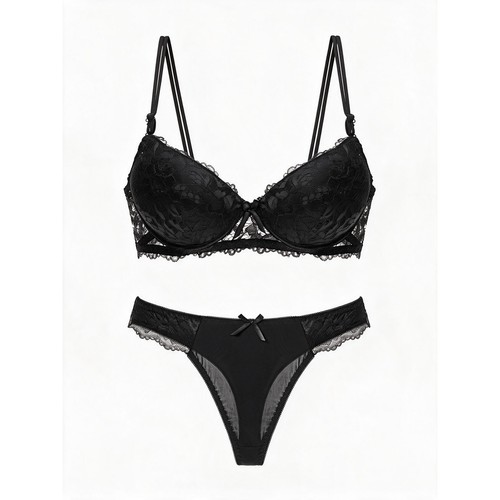 Ensemble lingerie dentelle - dentelle,