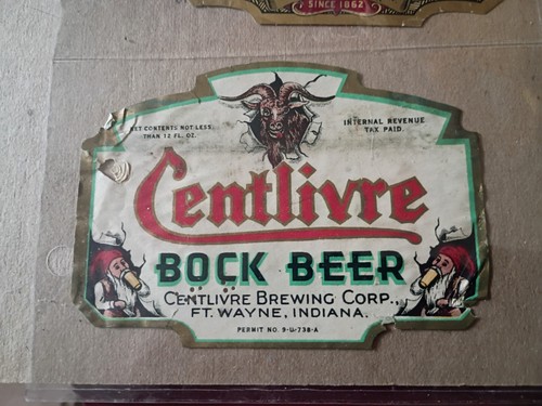 Centlivre bock 1930s fort - bock,