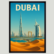Affiche Poster mural – DUBAI
