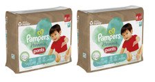 2 Pack 32 = 64 Couches PAMPERS