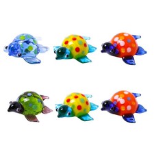  6 Pcs Décoration Aquarium Accessoires Figurines De Tortues Miniatures