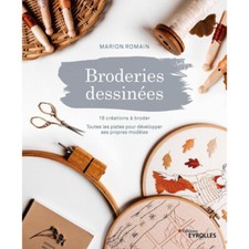 Livre - Broderies dessinées -