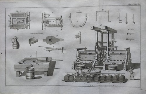 Gravure ancienne xviii - gravure,