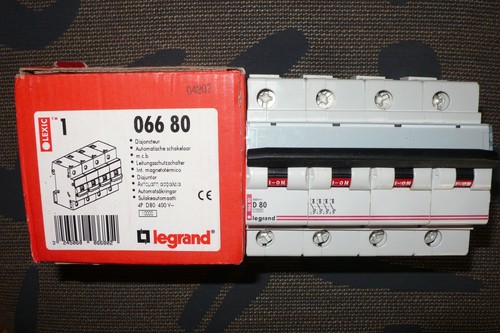 Disjoncteur tetrapolaire 80a - tetrapolaire,