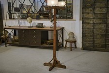 Porte-manteaux en orme et pin