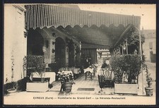CPA Évreux, Hostellerie du Grand-Cerf, La Véranda-Restaurant 