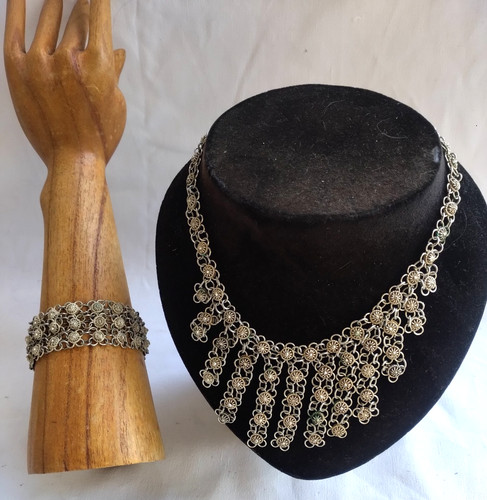 Collier plastron bracelet - collier, et