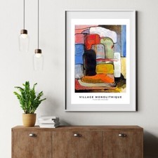 Art contemporain affiche