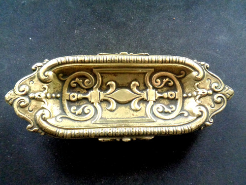 Vide poche bronze decor fleur - poche,
