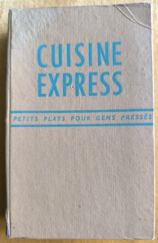 Livre ancien cuisine express - cuisine,