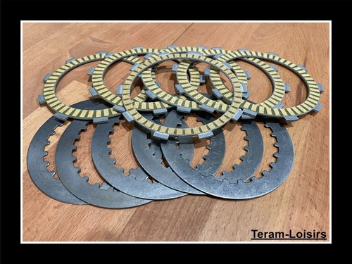 Kit disques garnis lisses - disques, +